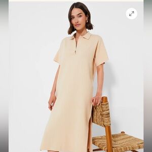 NWT Tan Channing Polo Midi Dress